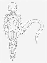 Frieza Dragon Ball Coloring Pages Getdrawings Freeuse Library Personal Nicepng sketch template