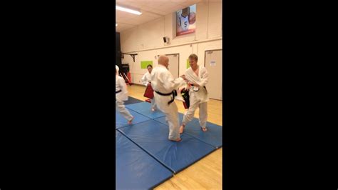 te ashi do epping karate control demonstration youtube