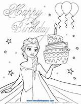 Coloring Pages Birthday Sister Happy Getcolorings Color Getdrawings sketch template