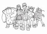 Hiccup Astrid Colorkid sketch template