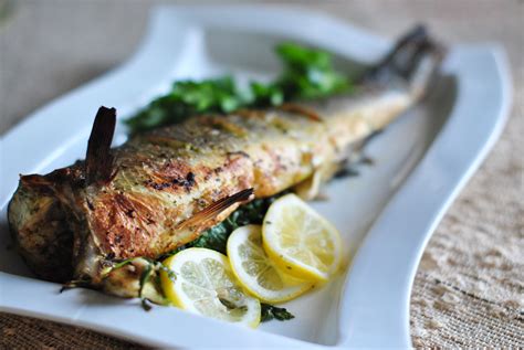 Whole Roasted Branzino