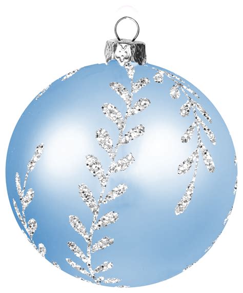 blue ornament  silver leaves