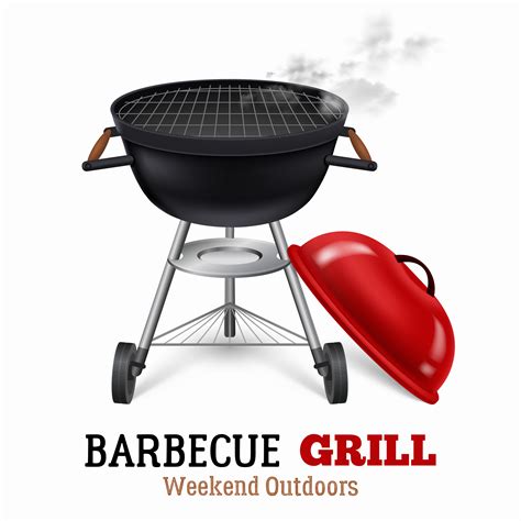 barbecue grill illustration  vector art  vecteezy