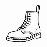 Martens Dr Boot Similar sketch template