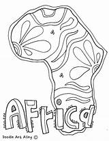 Coloring Africa Pages African Culture Geography Flag Continent Map Kenya Continents South Safari Color Animals Colouring Printable Getcolorings Book Print sketch template
