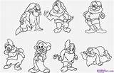 Dwarfs Seven Coloring Pages Snow Printable Drawing Disney Dwarf Print Colouring Drawings Gif Cartoon Draw Fastseoguru Kids Zwerge Paintingvalley Color sketch template