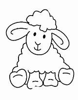 Ovejas Colorat Mewarnai Domba Oi Oveja Colorear Animale Baranek Planse Untuk Paud P01 Pecora Schaf Mouton Wielkanoc Desene Schafe Carneirinhos sketch template