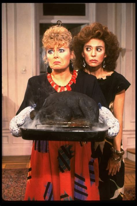 l r actresses sally struthers and rita moreno in a scene from the