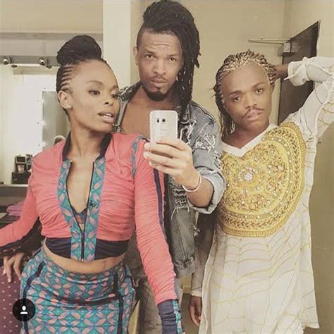 photos south african gay tv personality rocks long blonde braids