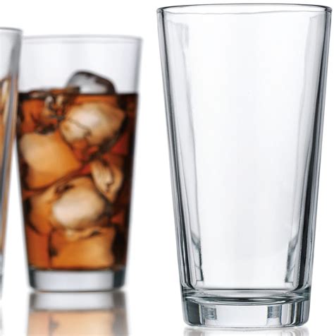 Attractive Highball Glasses Clear Heavy Base Tall Bar Glass Set Of 10