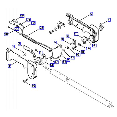stihl hl  long reach hedgetrimmer hl parts diagram handle   serial