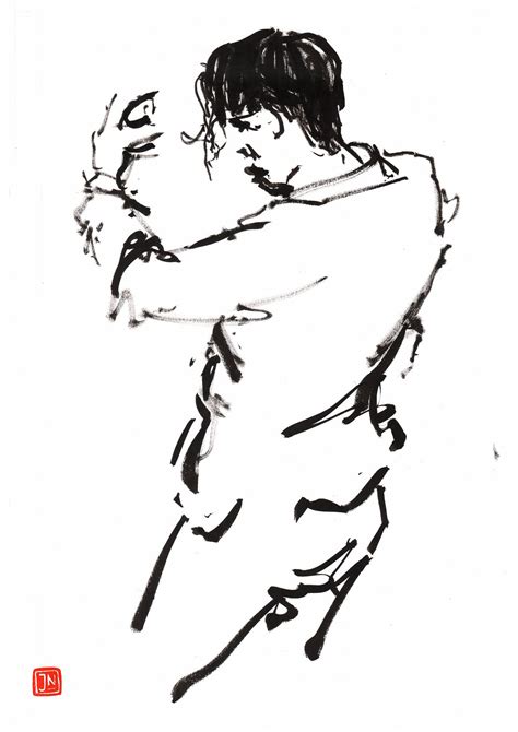 ink drawing flamenco dancer     performance
