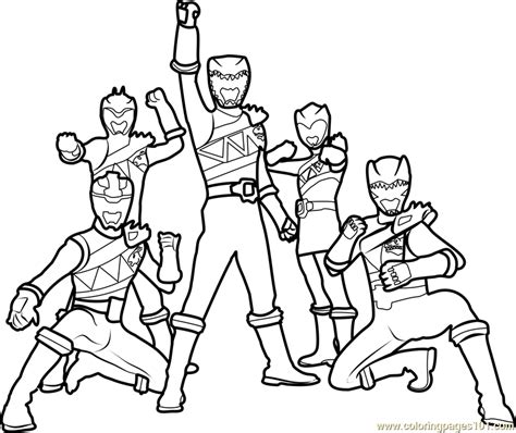power rangers dino charge coloring page  power rangers coloring