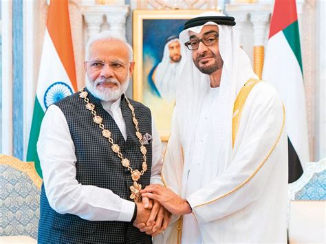 sheikh mohamed bin zayed indian prime minister modi