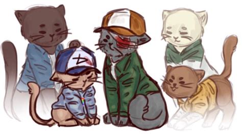 Twd If The Characters Were Cats Xd Clementinexlouis Amino