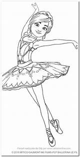 Ballerina Tani sketch template