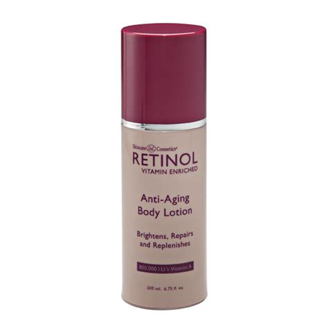 retinol anti aging body lotion anti aging shop  department