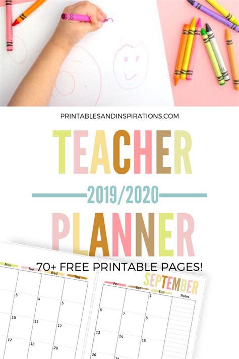 teacher planner printable   printables  inspirations