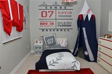 baseball themed bedroom decor project nursery