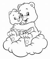 Coloring Pages Bear Care Carebears Bears Sheets Printable Carebear Lot Disney Color Cartoon Drawings sketch template