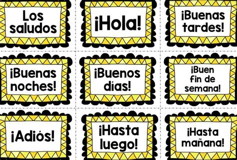 spanish vocabulary cards    vocabulary cards spanish