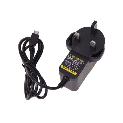 buy ac  dc   micro usb power supply adapter uk plug universal windows