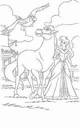 Coloring Horse Pages Princess Disney Spirit Kids Dreamworks Colouring Stallion Mermaid Sheets sketch template
