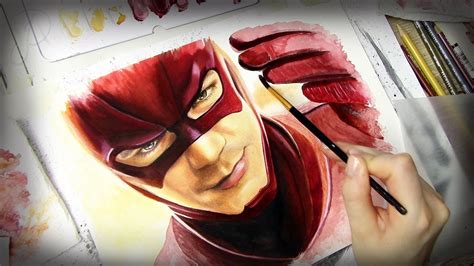 Barry Allen The Flash Grant Gustin Speedart