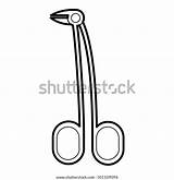 Surgical Forceps sketch template