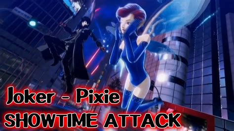 persona 5 scramble the phantom strikers joker and pixie showtime attack