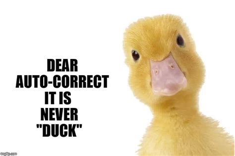 Image Tagged In Vince Vance Duck Autocorrect Spell Check