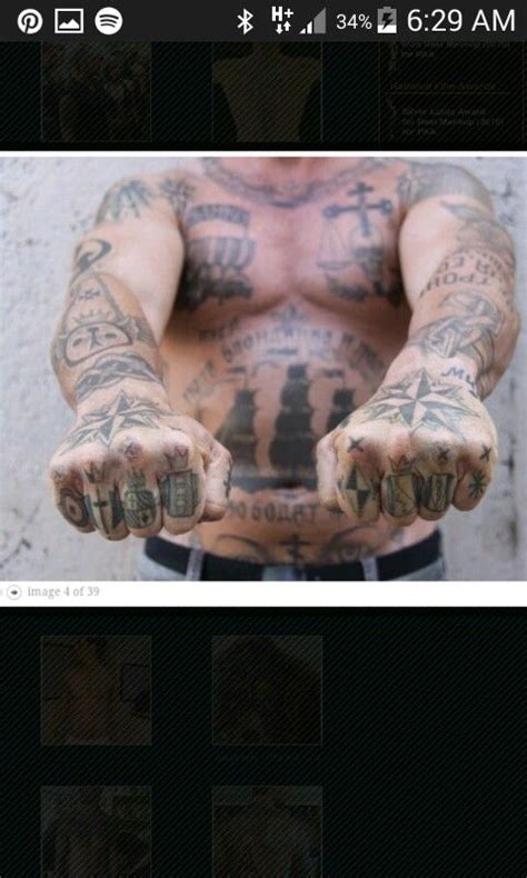 Mickey Rourke Iron Man 2 Russian Prison Tattoos Prison Tattoos