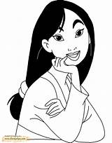 Mulan Shang Disneyclips Lh6 sketch template