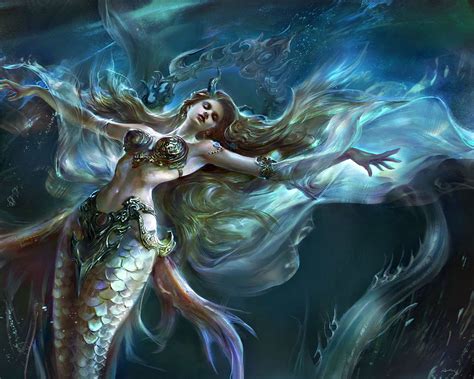 Mermaid Fantasy Wallpaper 38915375 Fanpop