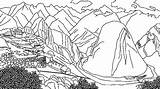 Machu Picchu Andes Appalachian Designlooter Colorir Monumentos Rivers Clever Enero sketch template