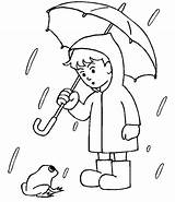 Coloring Pages Rainy Getdrawings Cloudy sketch template