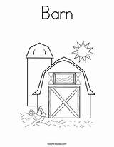 Barn Coloring Farm Pages Animals Sheet Red Printable Noodle Preschool Book Twisty Twistynoodle Sheets Building Outline Print Animal Hen Drawing sketch template