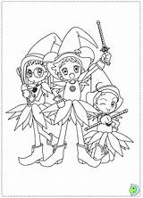 Coloring Doremi Magical Pages Dinokids Print Close Popular sketch template
