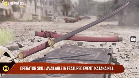 Unlock The Katana Operator Skill In Call Of Duty® Mobile