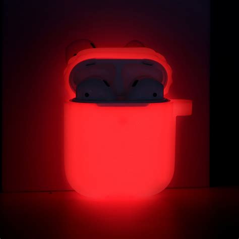 neon glow   dark airpod case shockproof protective etsy