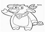 Dora Coloring Pages Benny Bull Games sketch template