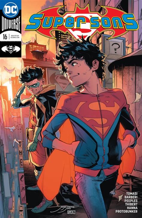 Dc Comics Universe And Super Sons 16 Spoilers The Adventures Of The