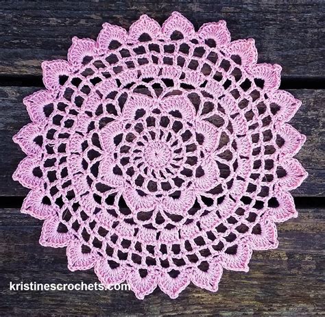crochet patterns  doily