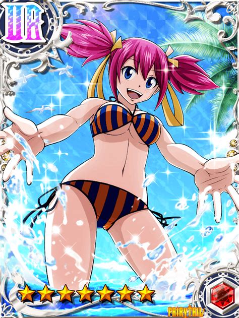 fairy tail card cheria bikini by ecchianimeedits on deviantart