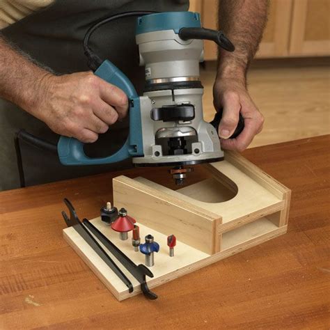 benchtop router rest   safe place  stand