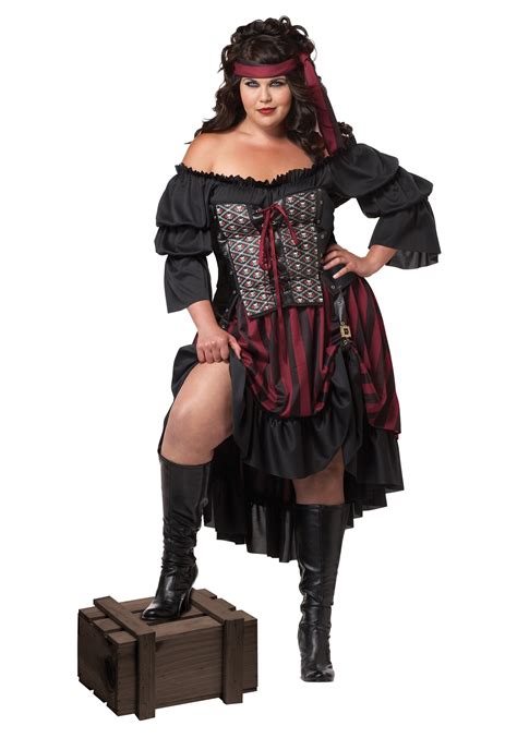 Plus Size Pirate Wench Costume Women S Pirate Halloween