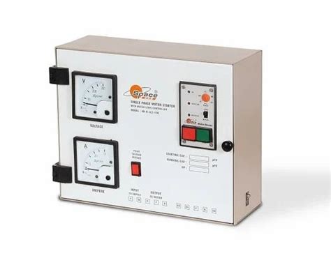 single phase motor starter   price  ahmedabad  space controls  switch gear id