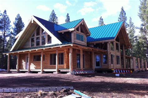 central oregon log home preassembled log homes  cabins  homestead log homes manufacturer