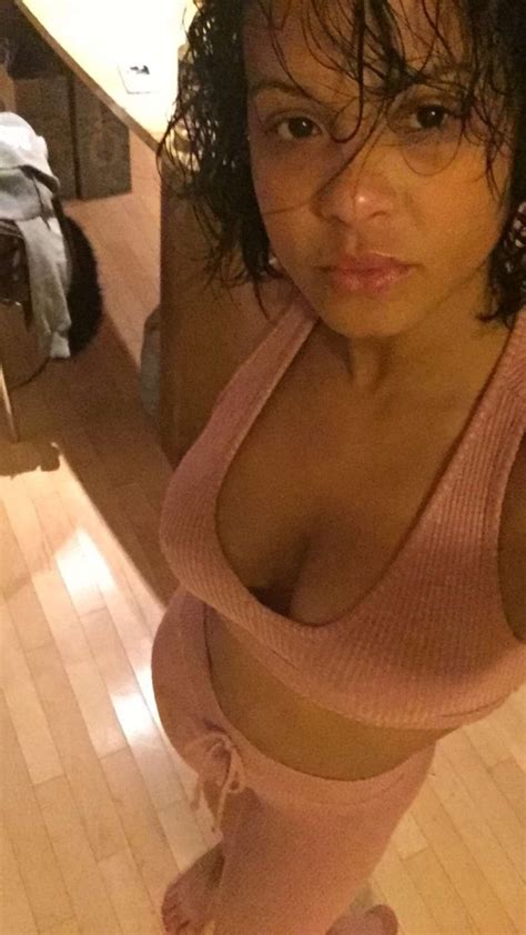 christina milian cleavage 6 photos thefappening