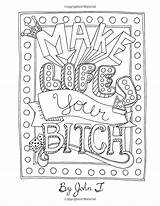 Coloring Pages Make Turn Word Into Life Bt Color Printable Adult Photosynthesis Words Bitch Book Getcolorings Colorings Swear Books Print sketch template